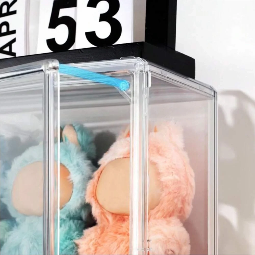 Display Case compatible for Labubu acrylic clear display box - Picture 2 of 8